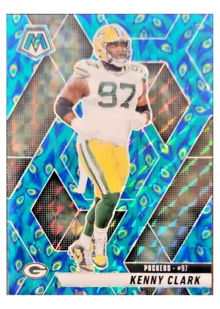 2025 Panini Mosaic Base Set Kenny Clark #84 card