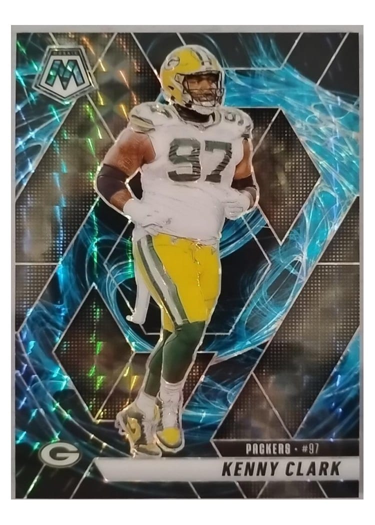 2025 Panini Mosaic Base Set Kenny Clark #84 card