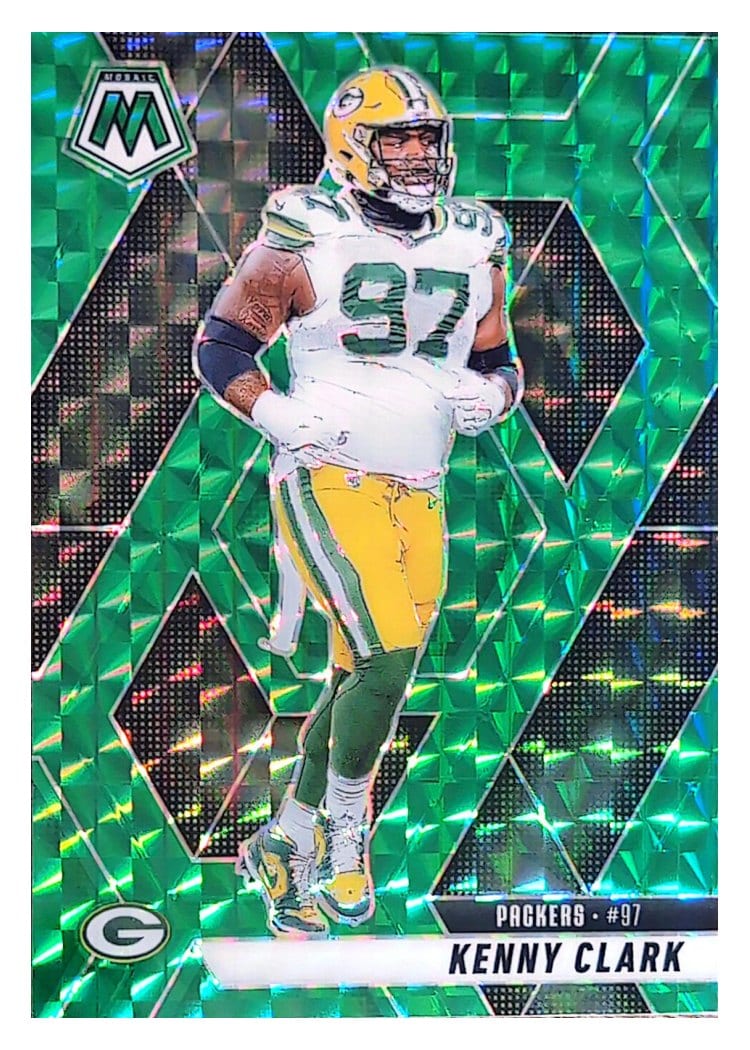 2025 Panini Mosaic Base Set Kenny Clark #84 card