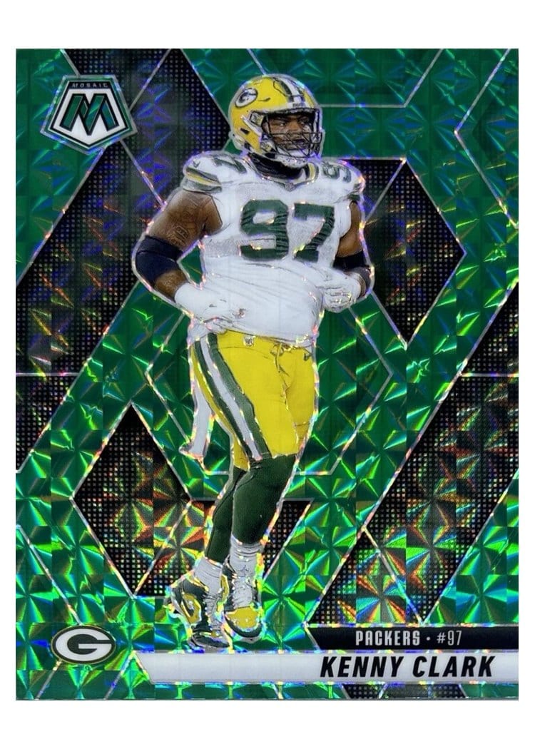 2025 Panini Mosaic Base Set Kenny Clark #84 card