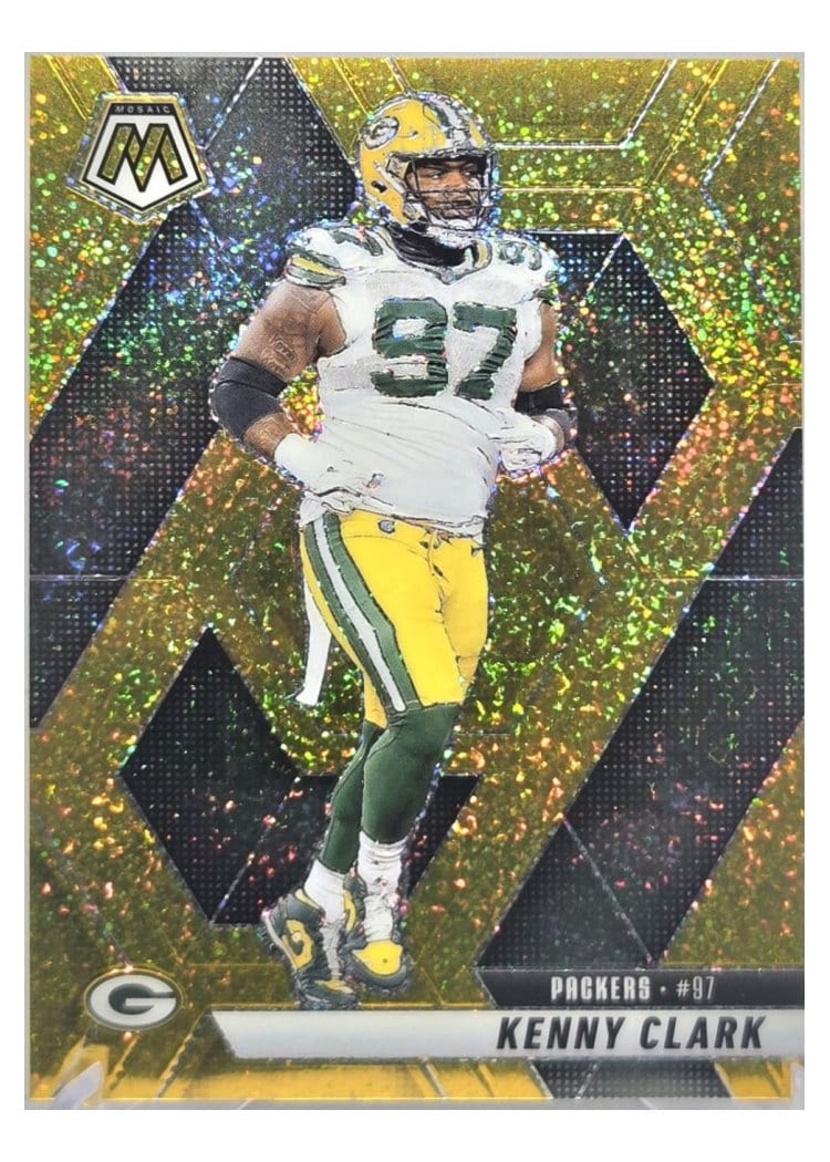 2025 Panini Mosaic Base Set Kenny Clark #84 card