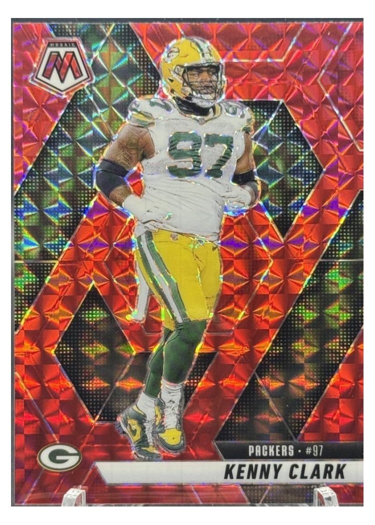 2025 Panini Mosaic Base Set Kenny Clark #84 card