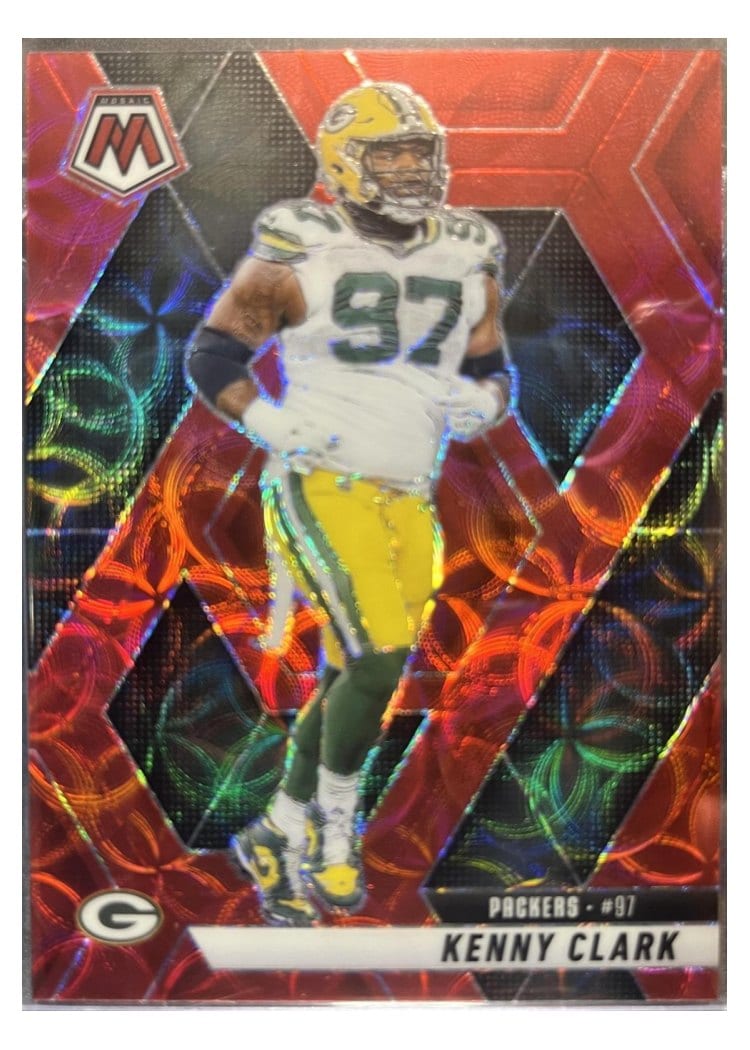 2025 Panini Mosaic Base Set Kenny Clark #84 card