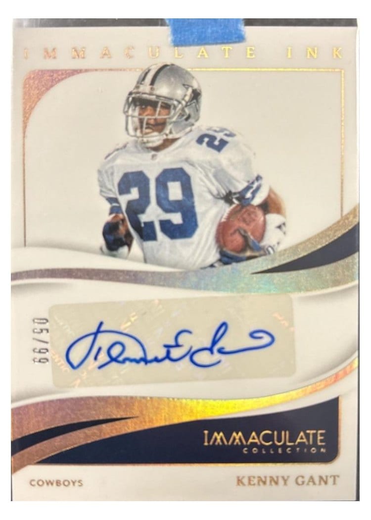 2024 Panini Immaculate Ink Kenny Gant #19 card