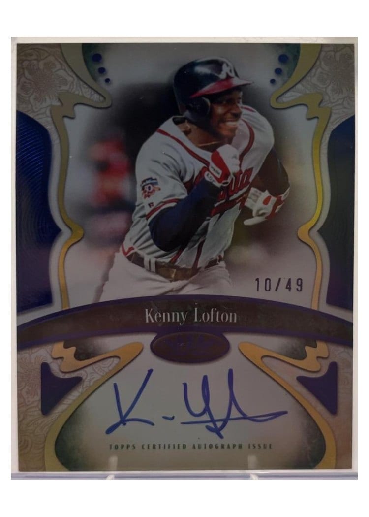 2026 Topps Tier One Connoisseurs Kenny Lofton #CA-KL card