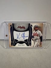 2026 Topps Tier One Top Shelf Signatures Kenny Lofton #TSS-KL card