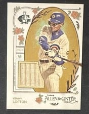2024 Topps Allen & Ginter Allen & Ginter Relics B Kenny Lofton (Chicago Cubs) #AGR-KLOF card