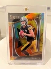 2021 Panini Select Kenny Pickett Tie Dye #401 card