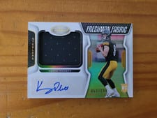 2022 Panini Certified Freshman Fabric Mirror Signatures Kenny Pickett #201 card