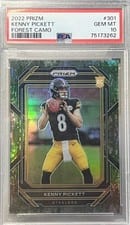 2022 Panini Prizm Kenny Pickett Forest Camo #301 card