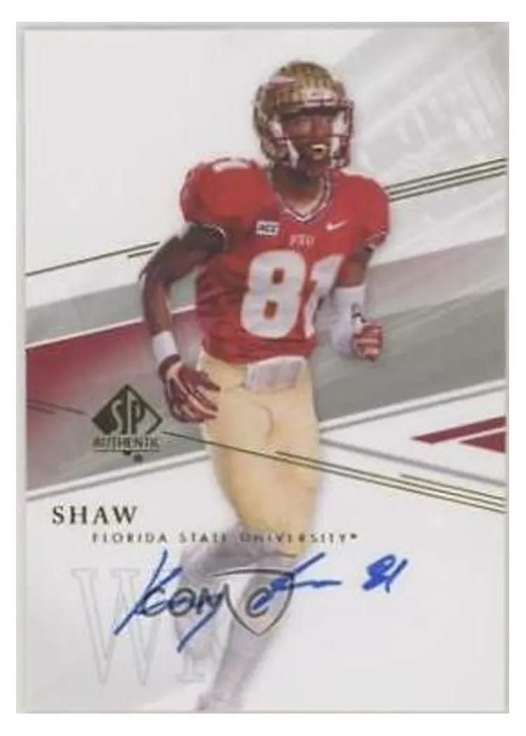 2014 SP Authentic Kenny Shaw #23 card