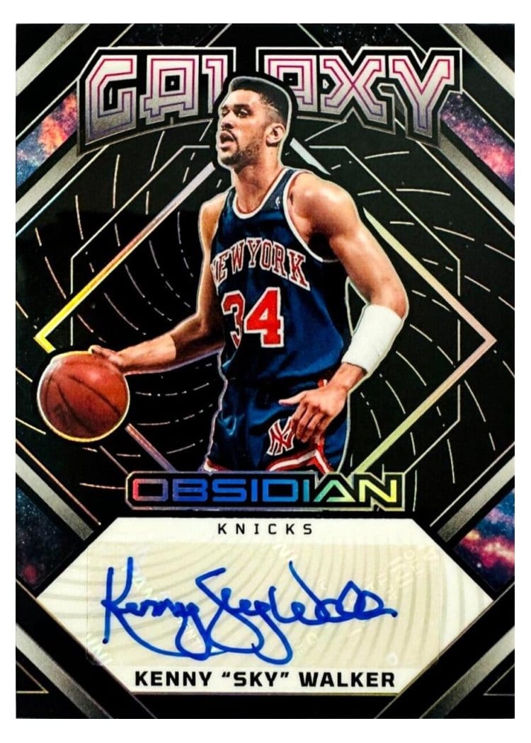 2022-23 Panini Obsidian Galaxy Ink Kenny "Sky" Walker #GI-KYY card