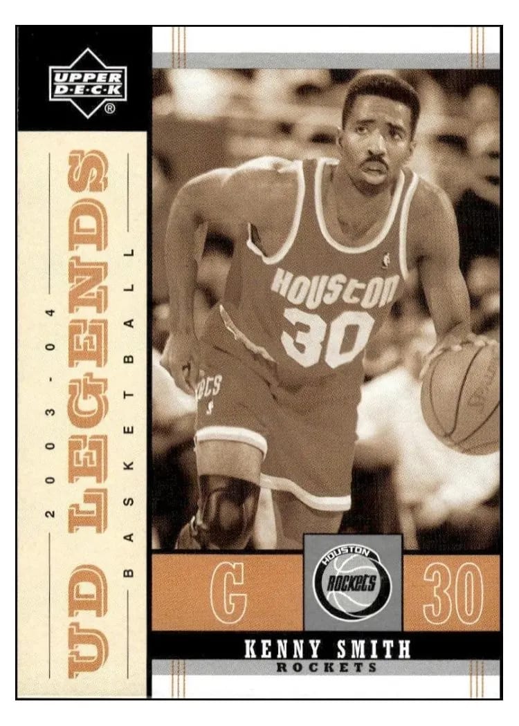 2003 Upper Deck Legends Throwback Kenny Smith #35 card
