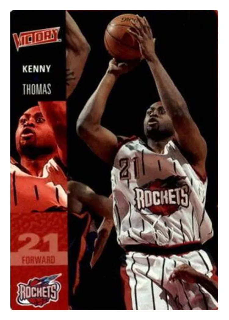 2000 Upper Deck Victory Kenny Thomas #77 card