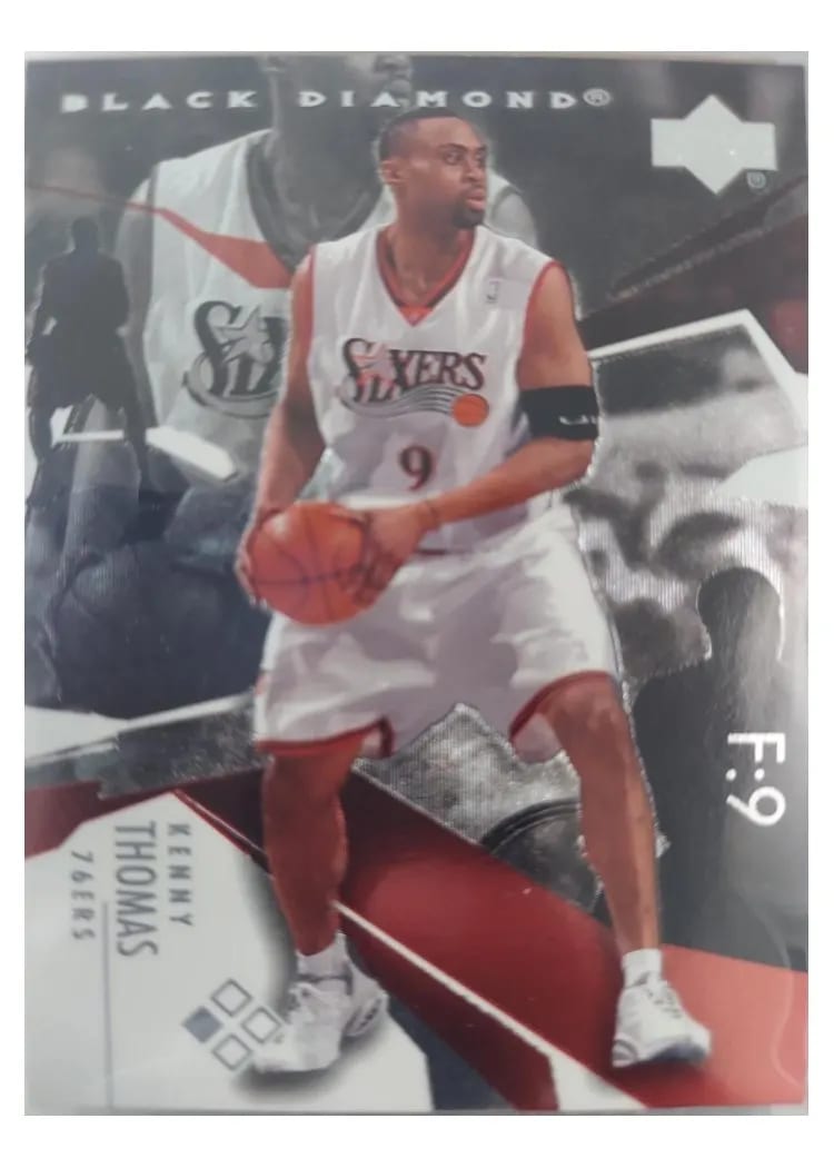 2003 Upper Deck Black Diamond Kenny Thomas #79 card