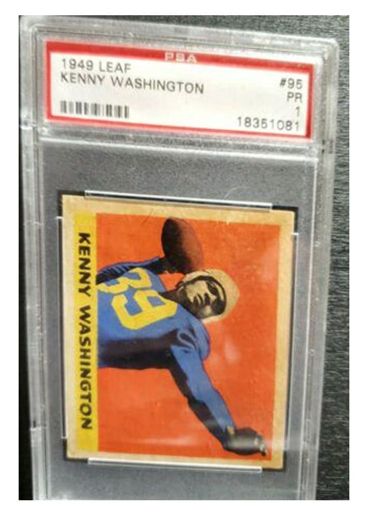 1949 Leaf Kenny Washington #95 card
