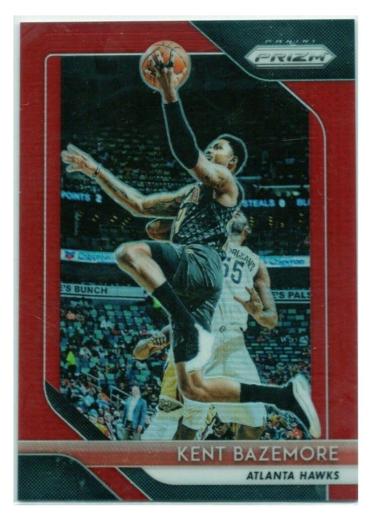 2018-19 Panini Prizm Base Set Kent Bazemore #18 card