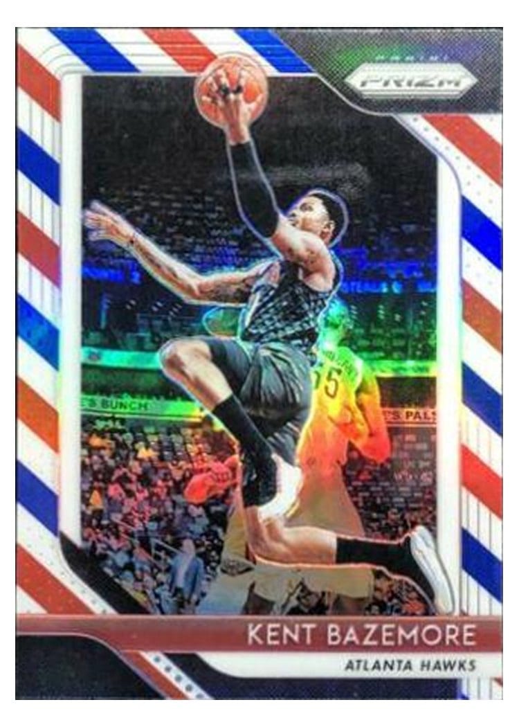 2018-19 Panini Prizm Base Set Kent Bazemore #18 card