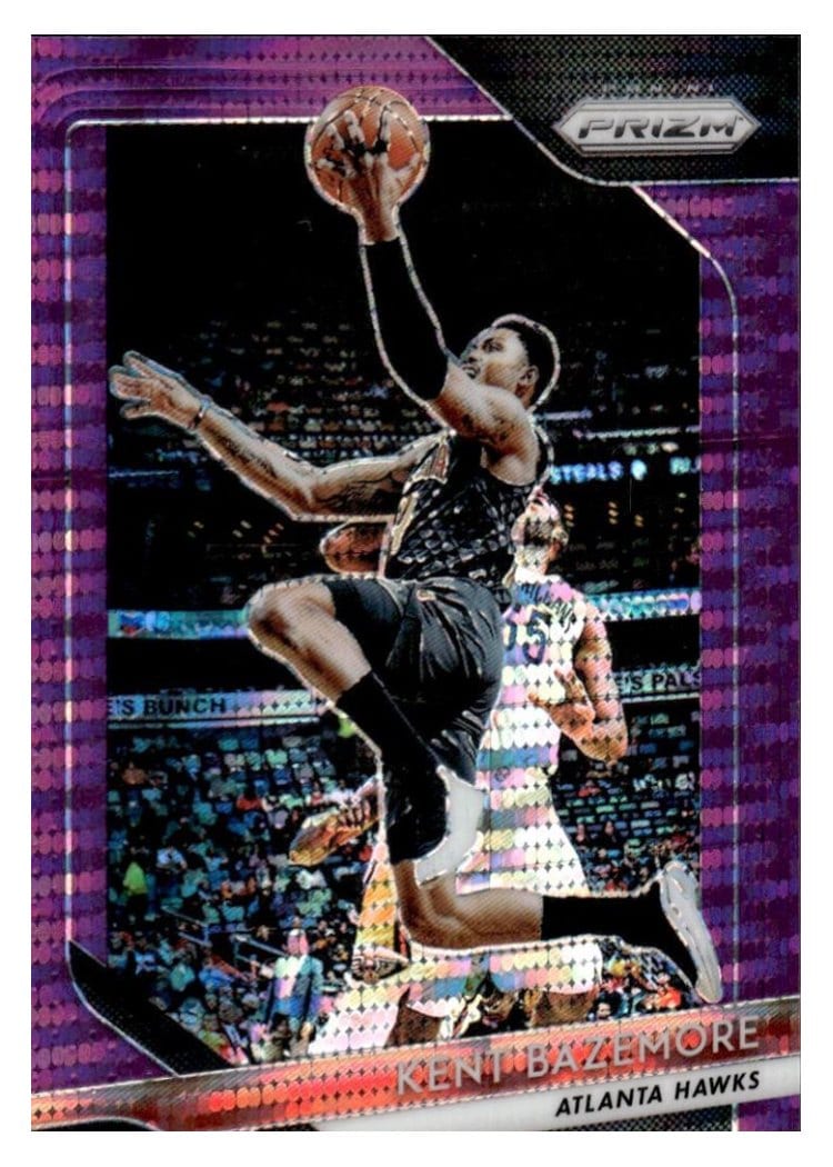 2018-19 Panini Prizm Base Set Kent Bazemore #18 card