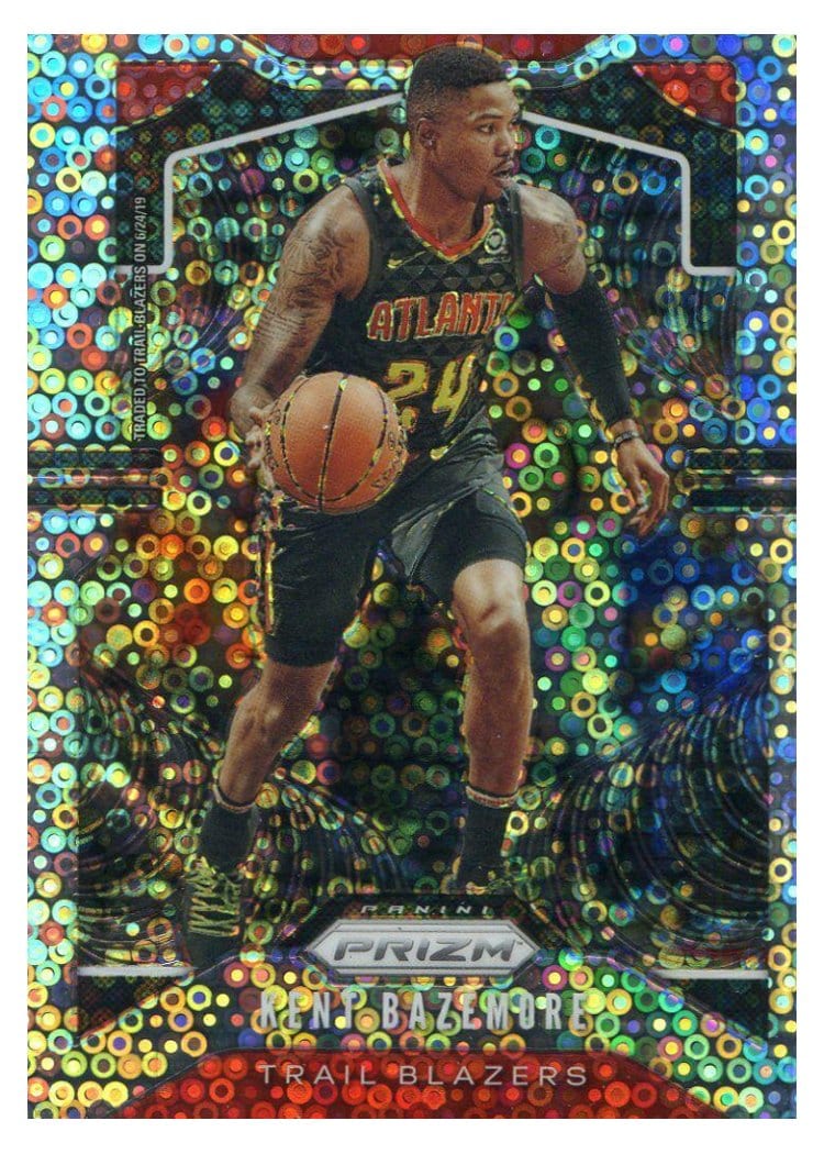 2019-20 Panini Prizm Base Set Kent Bazemore #35 card