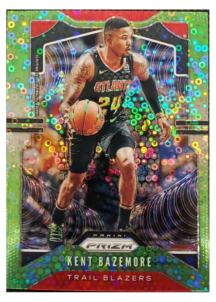 2019-20 Panini Prizm Base Set Kent Bazemore #35 card
