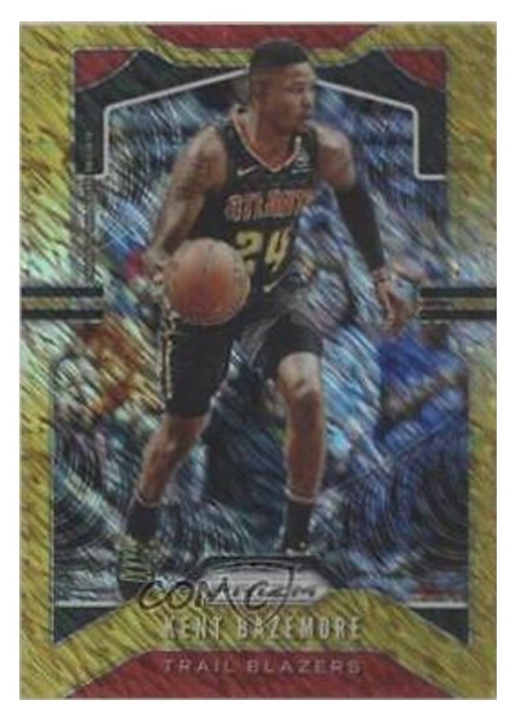2019-20 Panini Prizm Base Set Kent Bazemore #35 card