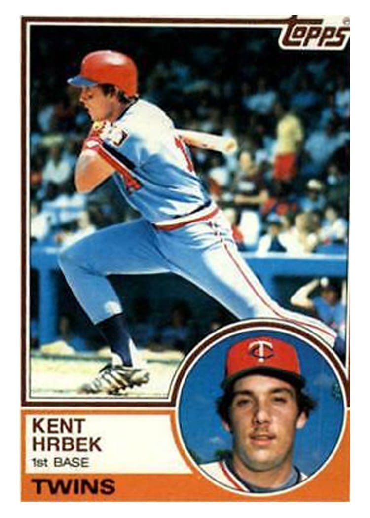 1983 Topps Kent Hrbek #690 card