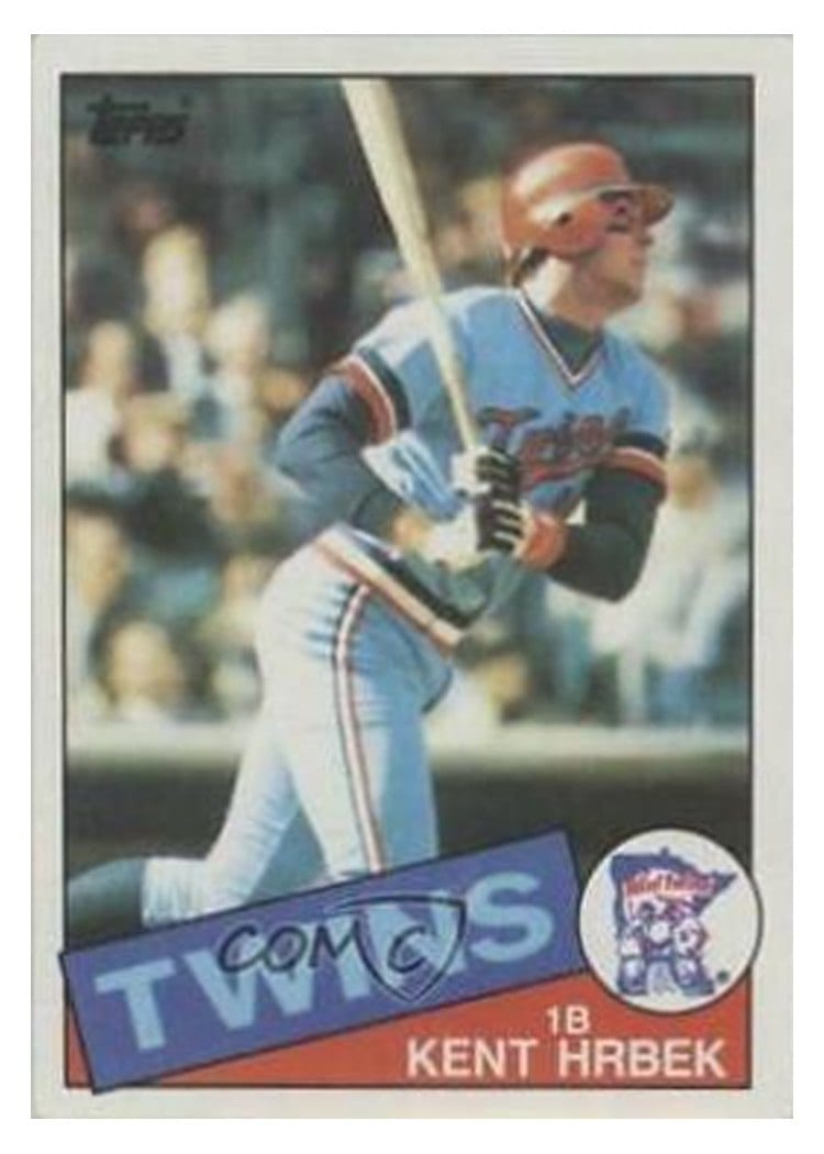 1985 Topps Kent Hrbek #510 card
