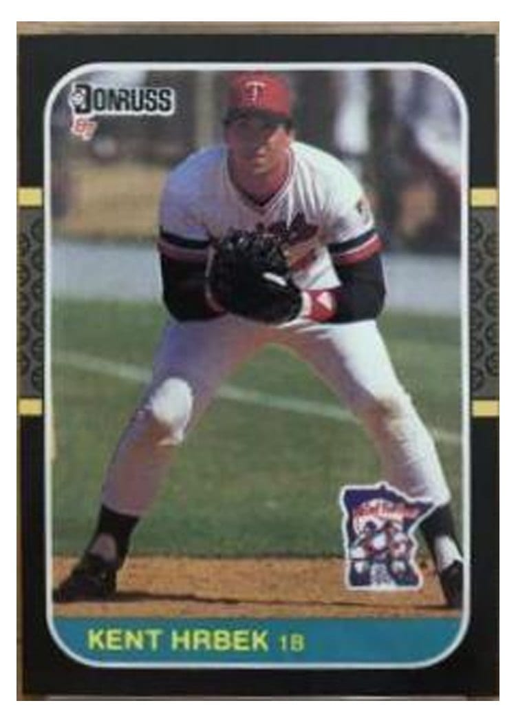 1987 Donruss Kent Hrbek #73 card