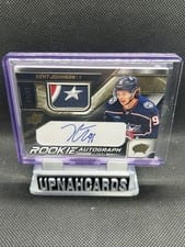 2022-23 SPx Rookie Autograph Jersey Kent Johnson #KJ card