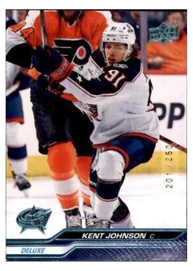 2023-24 Upper Deck Base Set Kent Johnson #300 card