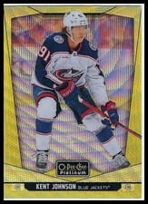 2024-25 O-Pee-Chee Platinum Base Set Kent Johnson #108 card