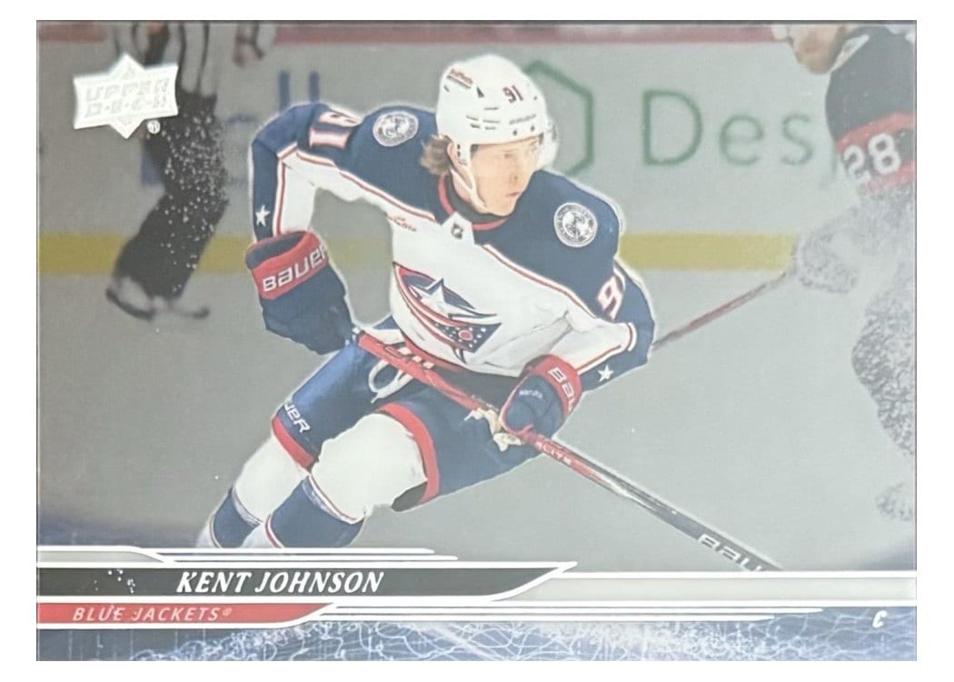 2024-25 Upper Deck Base Set Kent Johnson #293 card