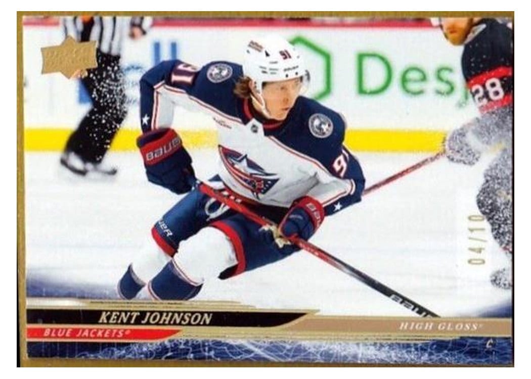 2024-25 Upper Deck Base Set Kent Johnson #293 card