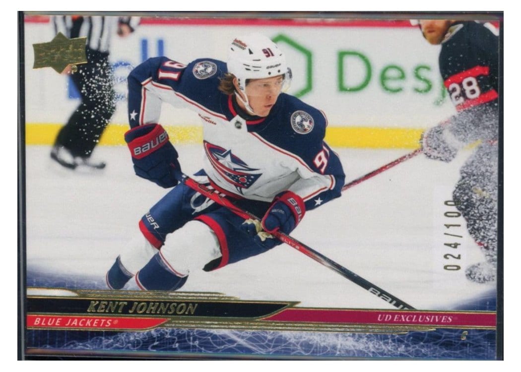 2024-25 Upper Deck Base Set Kent Johnson #293 card