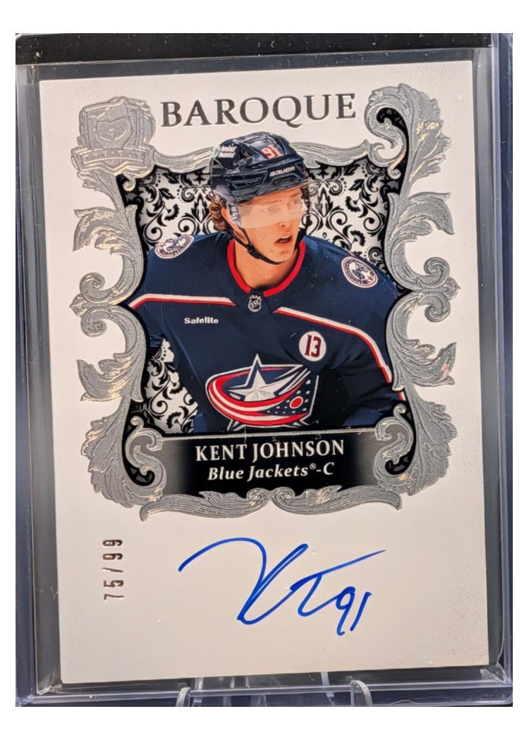 2024-25 Upper Deck The Cup Baroque Kent Johnson #BQ-KJ card