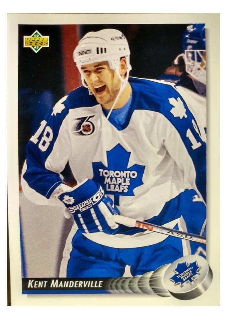 1992 Upper Deck Kent Manderville #32 card