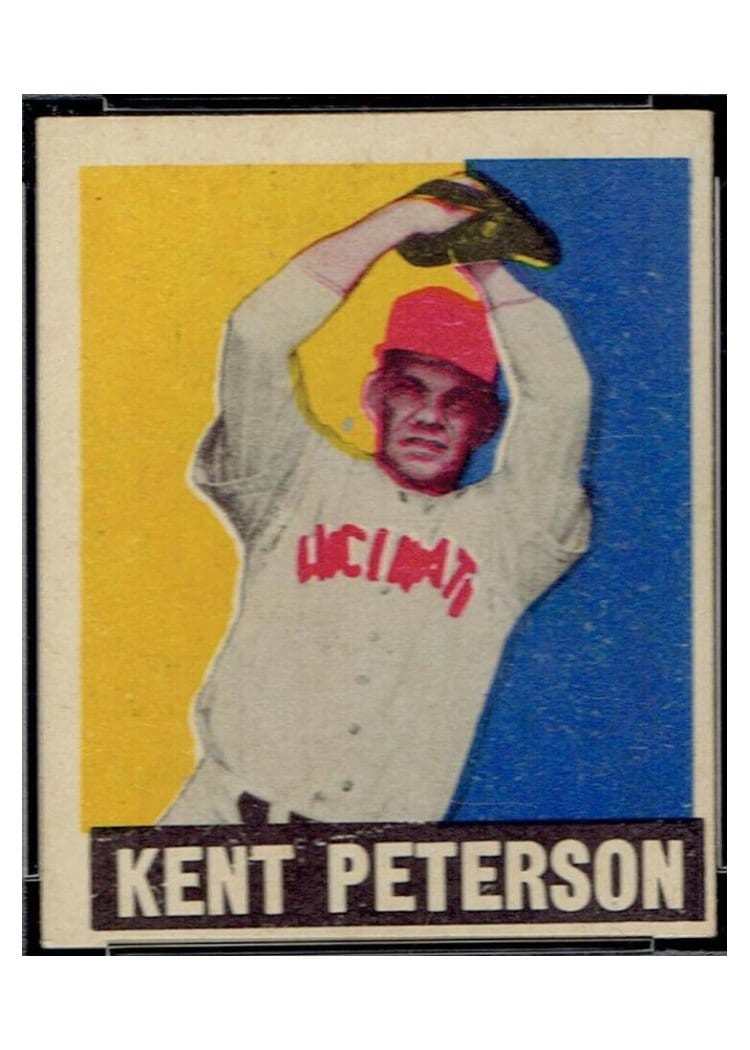 1948 Leaf Kent Peterson #42 card