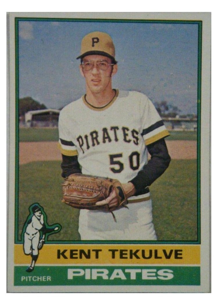 1976 Topps Kent Tekulve #112 card