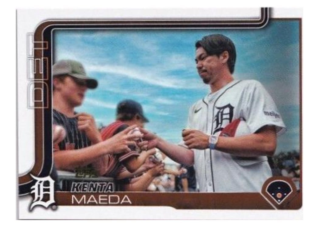 2025 Topps Base Set Kenta Maeda #91 card