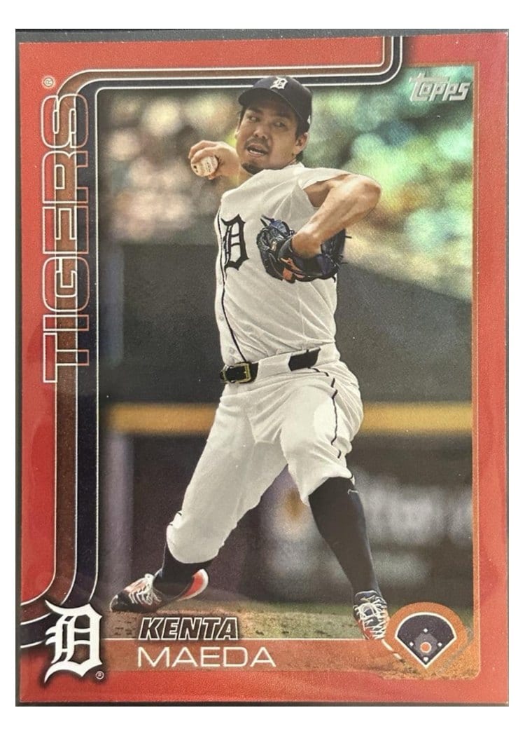 2025 Topps Base Set Kenta Maeda #91 card