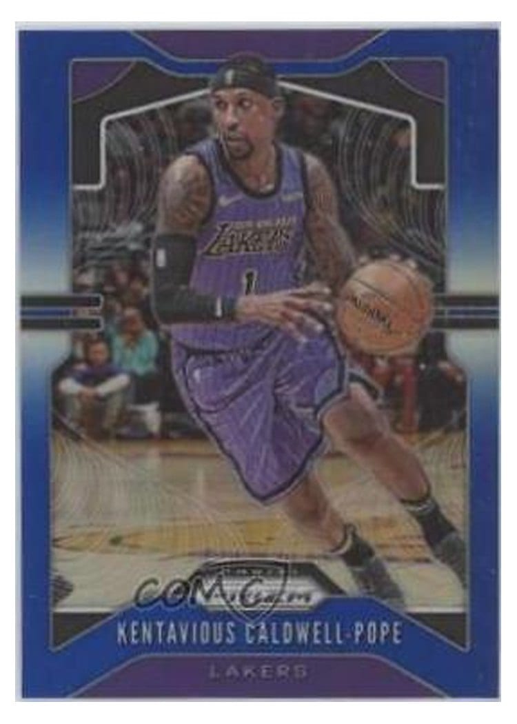 2019-20 Panini Prizm Base Set Kentavious Caldwell-Pope Blue Prizm #224 card