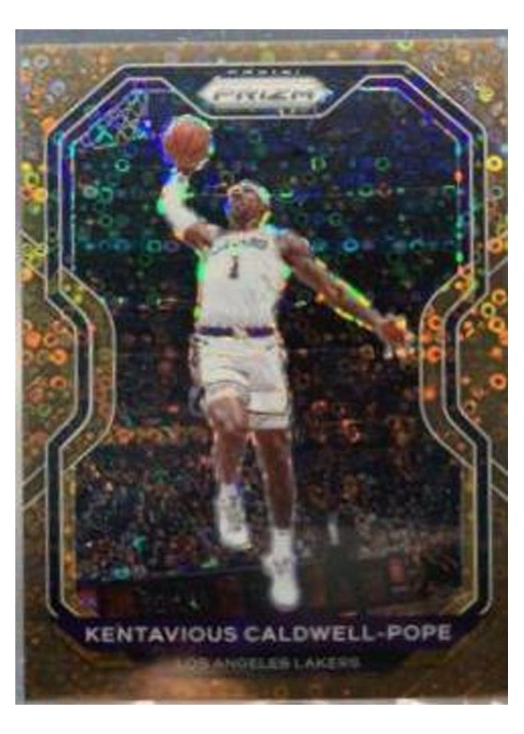 2020-21 Panini Prizm Base Set Kentavious Caldwell-Pope Fast Break Prizm #77 card