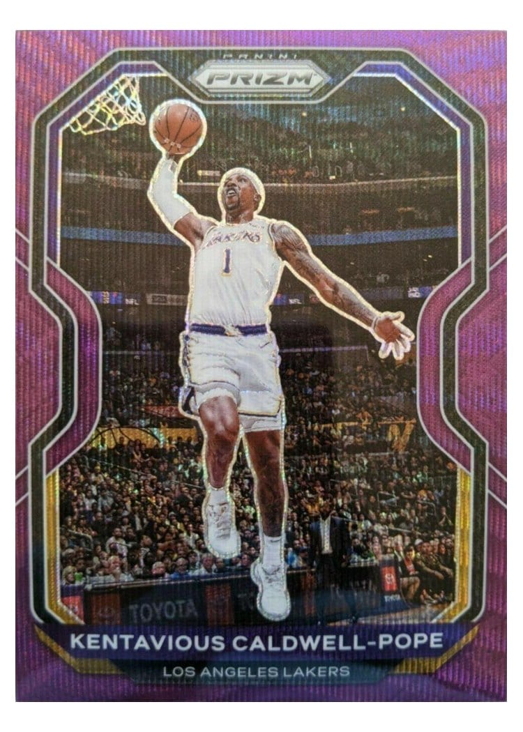 2020-21 Panini Prizm Base Set Kentavious Caldwell-Pope #77 card