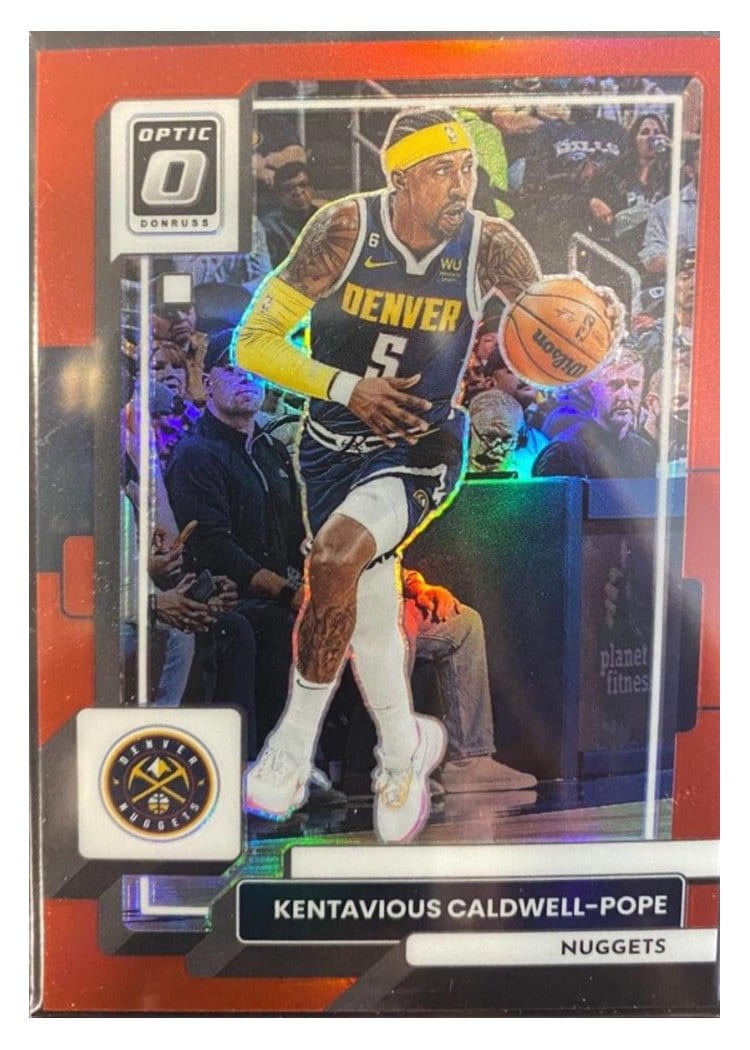 2022-23 Donruss Optic Base Set Kentavious Caldwell-Pope Red #7 card
