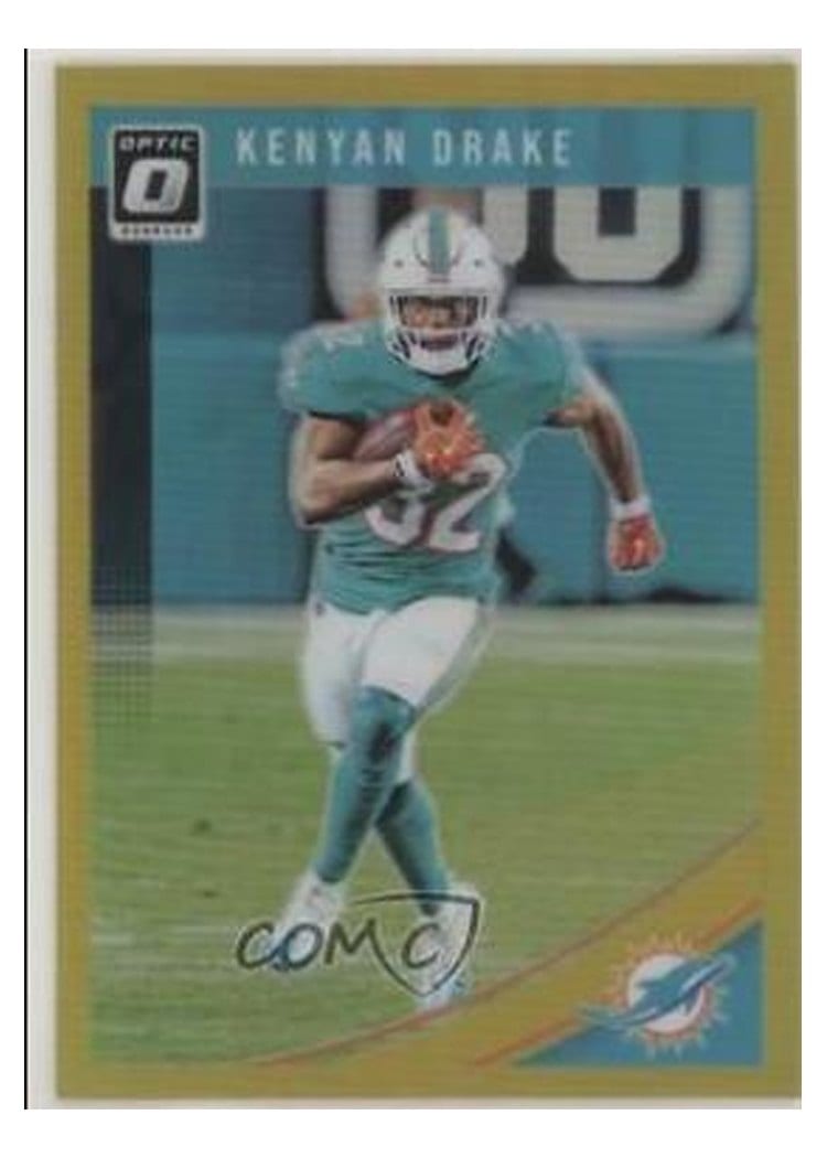 2018 Donruss Optic Base Set Kenyan Drake #61 card