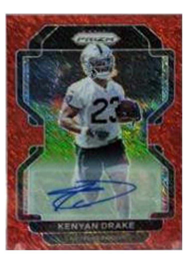 2021 Panini Prizm Base Set Kenyan Drake #181 card