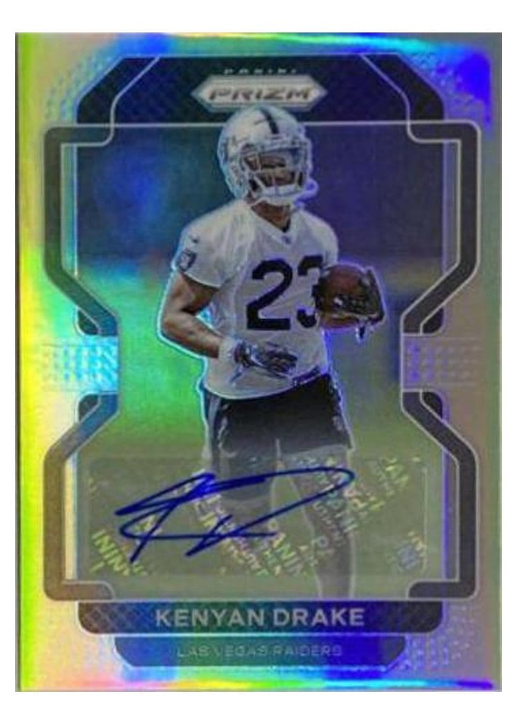 2021 Panini Prizm Base Set Kenyan Drake #181 card