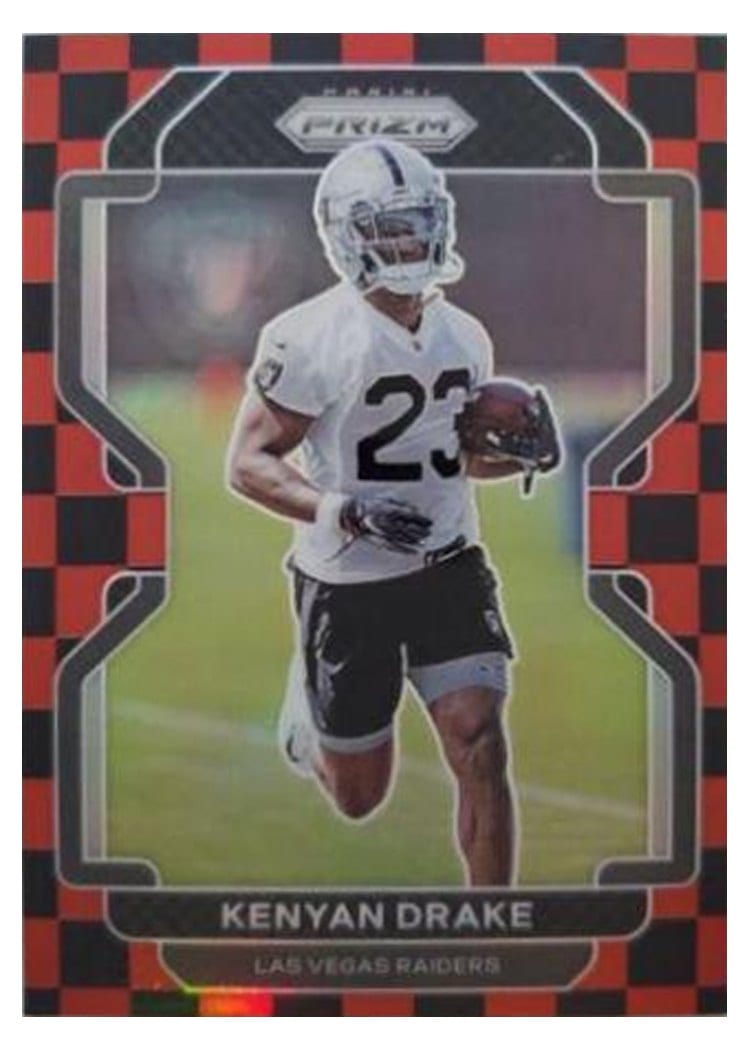 2021 Panini Prizm Base Set Kenyan Drake #181 card