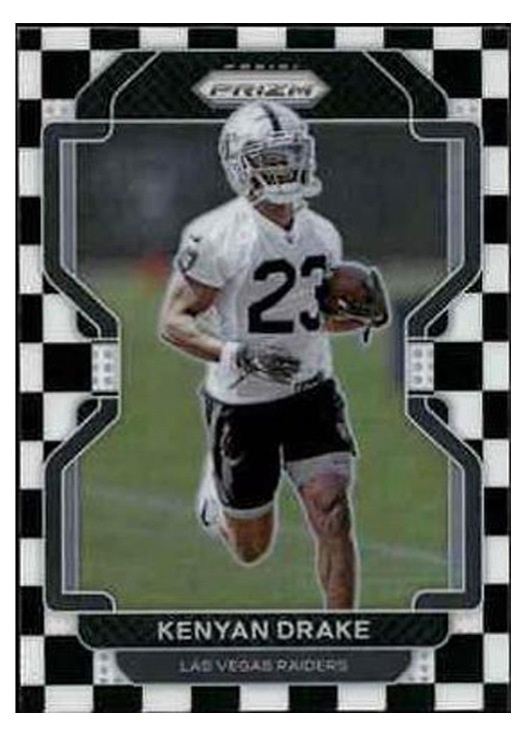 2021 Panini Prizm Base Set Kenyan Drake #181 card